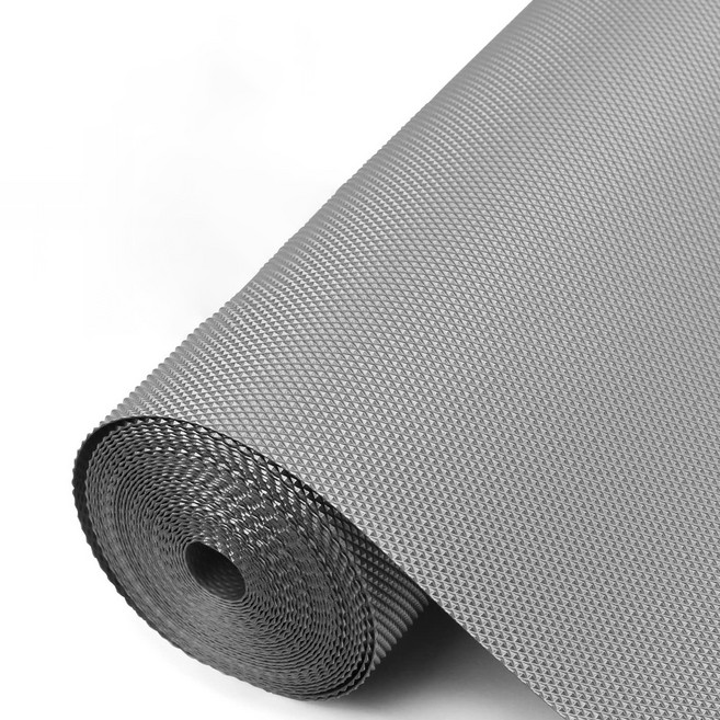 디엔오 미끄럼방지 논슬립 매트 다이아몬드패턴, 그레이, 1개