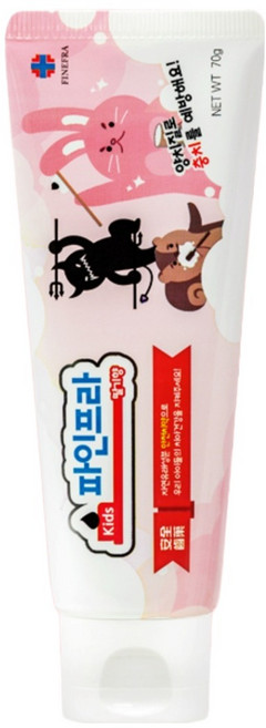 파인프라 무불소 키즈치약, 1개, 70g