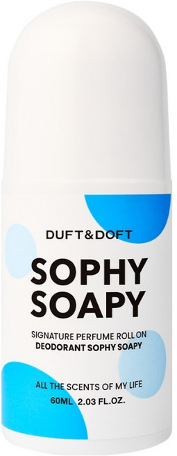 더프트앤도프트 시그니처 퍼퓸 롤온 데오드란트 소피소피, 60ml, 1개