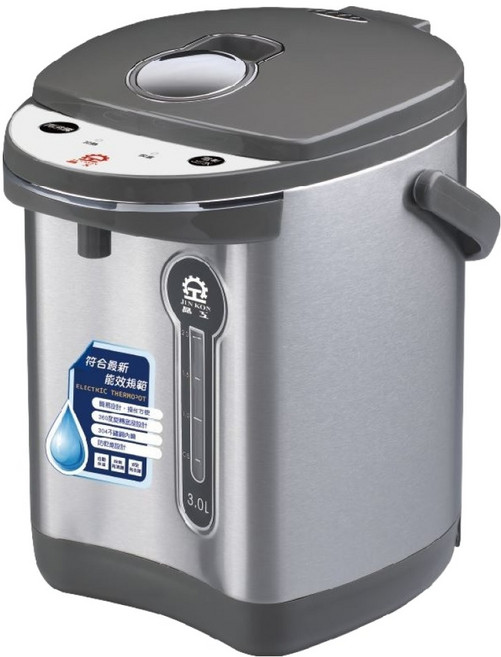 JINKON 晶工 電動熱水瓶 3L, JK-3435