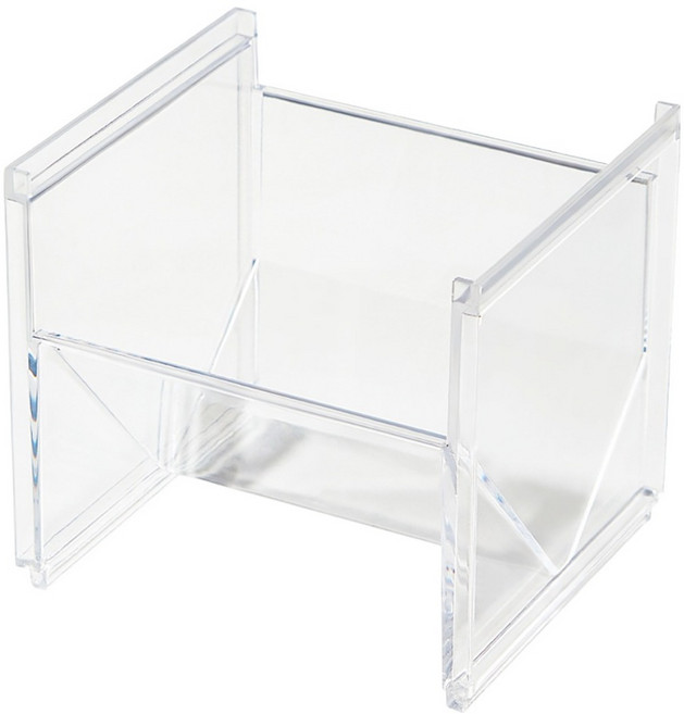 小麥購物 可疊加斜口茶包收納盒 L2161, 透明色, 1個