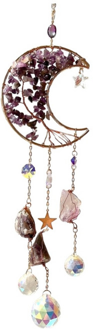 advance jewel 寶峻晶石館 紫晶月亮捕夢網, 紫色