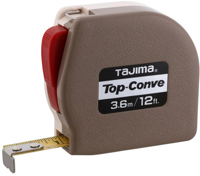 TaJIma 田島 TOP捲尺 TOP-36/FT 3.6m x 13mm/英吋, 1個