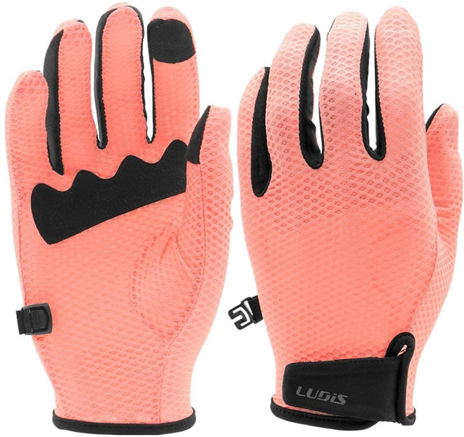 루디스 라이딩 스프링썸머 트레킹 장갑 LUPCUG02, PINK, 1세트