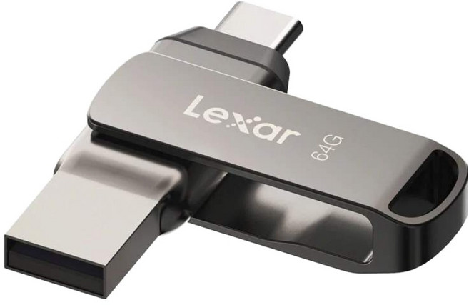 Lexar 雷克沙 USB 3.1 Type-C 雙頭隨身碟 D400, 1個, 64GB
