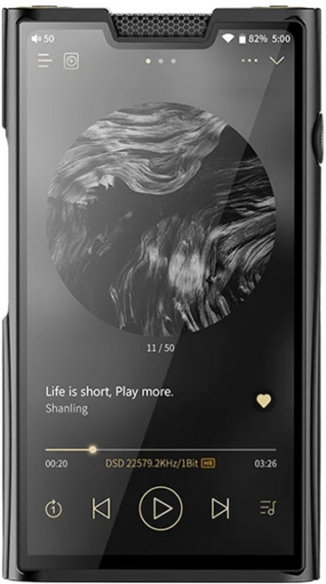 샨링 M8T DAP 하이엔드 진공관 안드로이드 휴대용 플레이어, 블랙