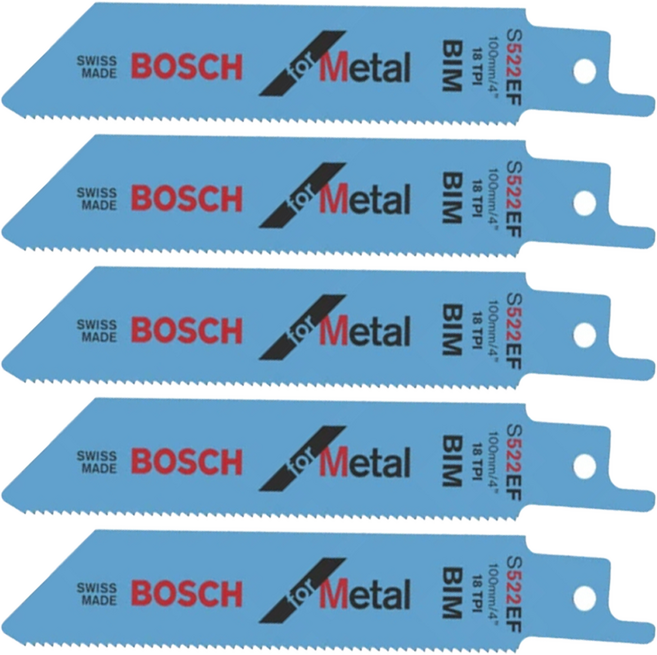 BOSCH 博世 台灣公司貨 軍刀鋸片 S522EF, 5支
