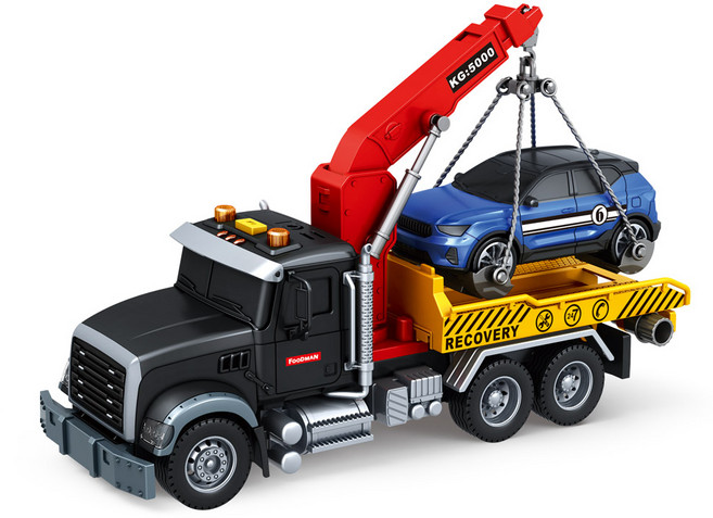 風車圖書 FOOD 超人 擬真聲光道路救援車, 1盒