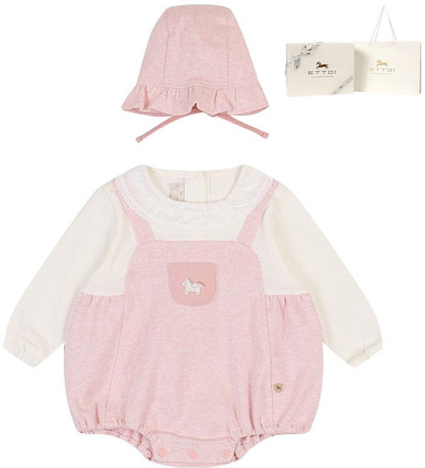 에뜨와 마리 트윈스 바디수트 선물세트 + 쇼핑백