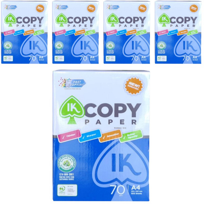 IK COPY 多功能 影印紙 70g, 5包, A4