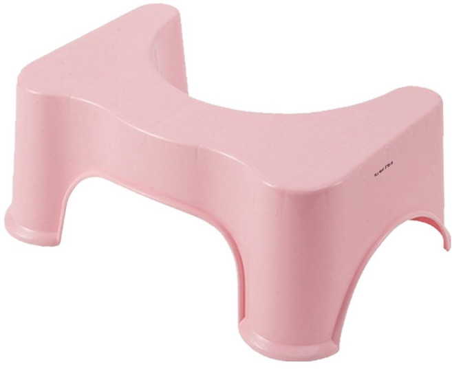 마켓플랜 변기 발 받침대, 핑크