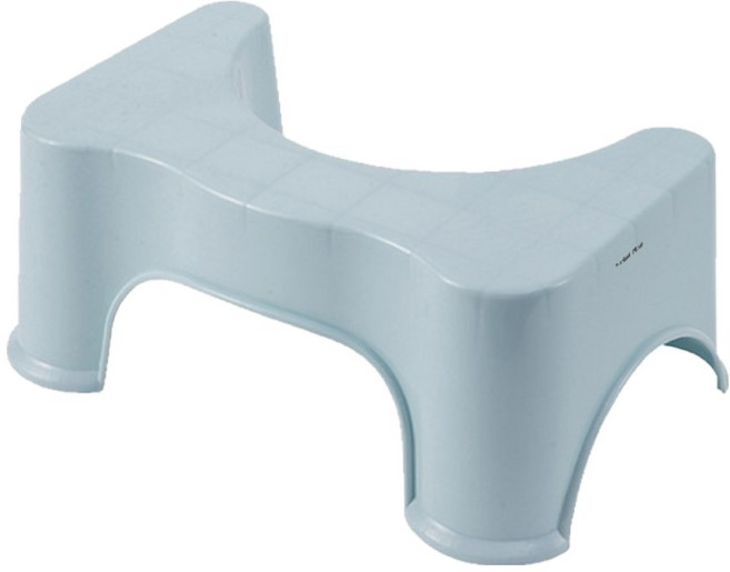 마켓플랜 변기 발 받침대, 블루
