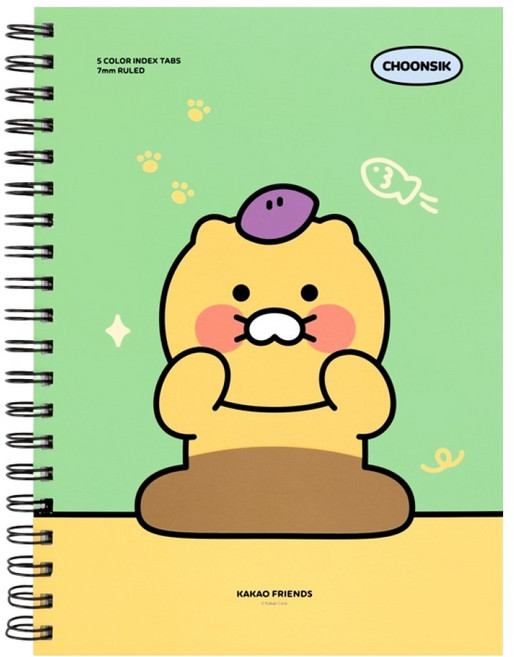 춘식이 인덱스 스프링 노트 L, 1개