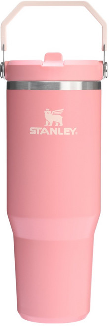스탠리 아이스플로우 플립 스트로 텀블러, 핑크 메사, 887ml, 1개