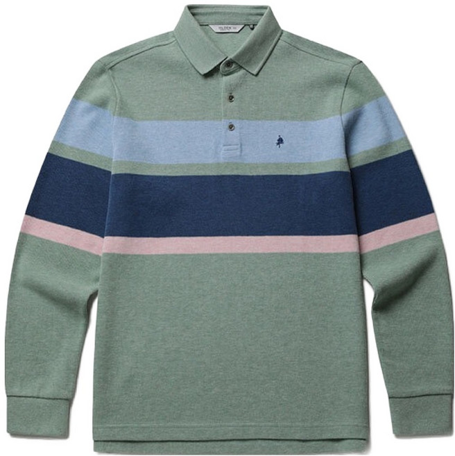 올젠 남성용 니트 카라 티셔츠 ZOD4TT1301