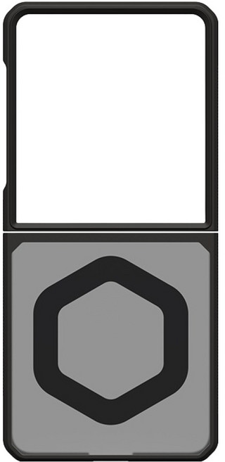 유에이지 모우브 투명 마그네틱 휴대폰 케이스