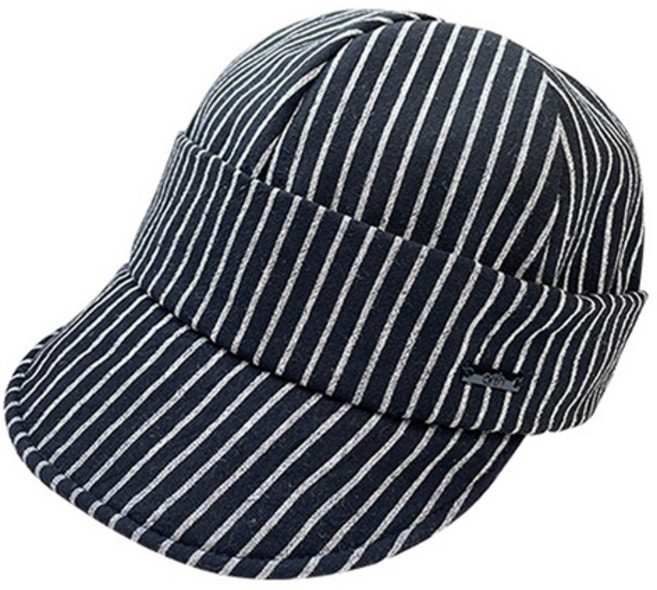 PDS패션 워치캡 같은 챙모자 줄무늬 패션모자