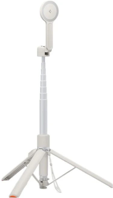슈피겐 맥세이프 원터치 원더스냅 셀카봉 삼각대 168cm, S581W, 듄베이지, 1개 - 쿠팡