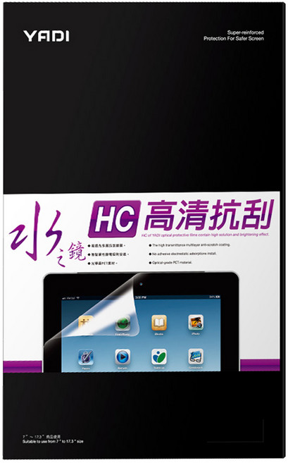 YADI 亞第 高清抗刮 14.2吋 水之鏡保護貼 PF4HC-AP-PRO-14-21 Apple MacBook Pro 14 2024 M4 A3401 專用, 1片