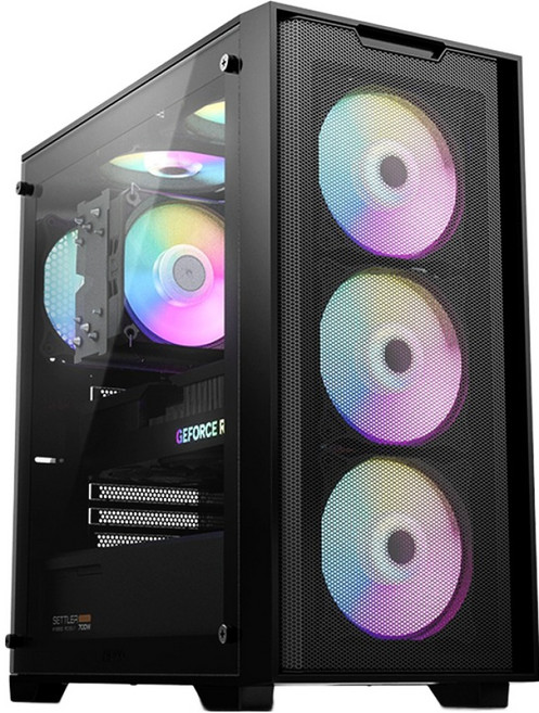 퍼플랩 2025 AMD 게이밍 라이젠5 라이젠 7000 시리즈 라데온 RX 9070 XT, 1TB, 32GB, Free DOS, 라이젠5-7500F