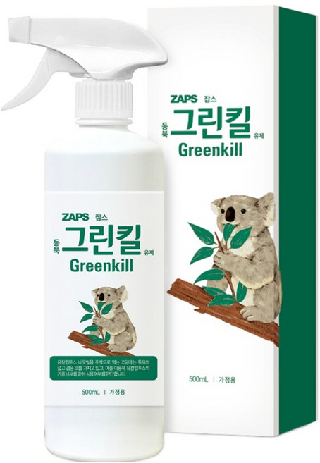잡스 동북 그린킬 유제, 500ml, 1개