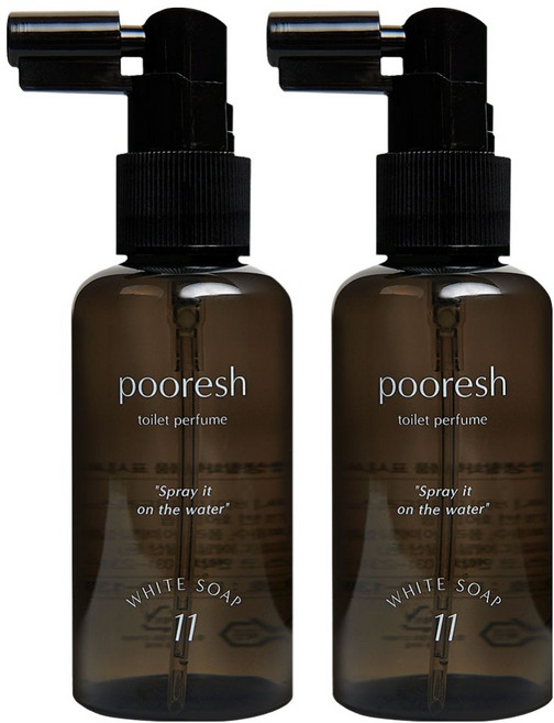 더블유드레스룸 푸레시 토일렛퍼퓸 No 11 화이트 솝, 60ml, 2개