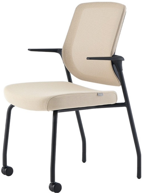 파트라 보나 국산 컴퓨터 학생 책상 의자 VN54A, 블랙 + 베이지