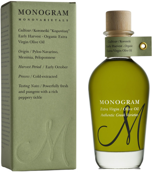 모노그램 코로네이키 오가닉 그리스 엑스트라버진 올리브오일, 1개, 250ml
