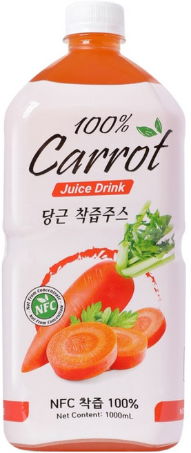 파모빗 당근 착즙 주스 100%, 1개, 1L