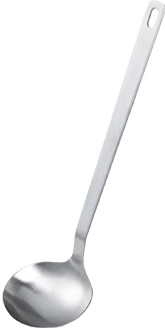 SHIMOYAMA 304不鏽鋼一體成形湯勺, 1支, 銀色