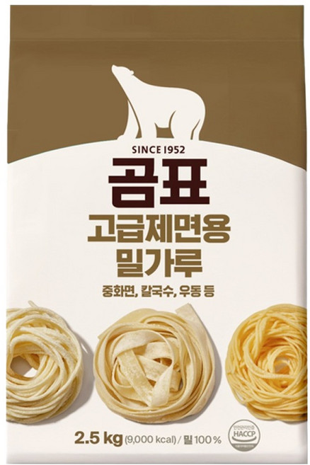 곰표 고급제면용 밀가루, 2.5kg, 1개