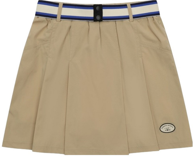 에스핏 여아용 데일리 맞주름 스커트