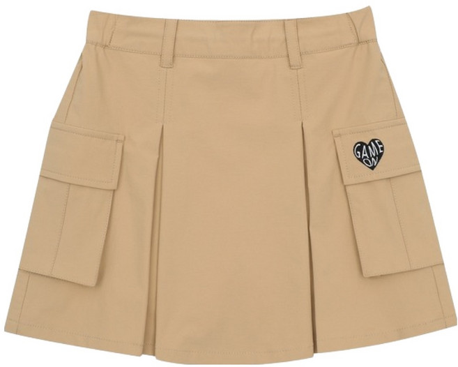 에스핏 여아용 미우 카고 큐롯 스커트