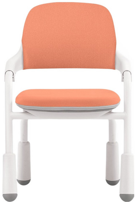 파트라 제미니 4LEGS 높이조절 책상 의자 SGMN33, 피치코랄, 1개