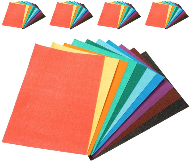 민화샵 사포종이 랜덤발송 26.5 x 19 cm UATOA0120, 1세트