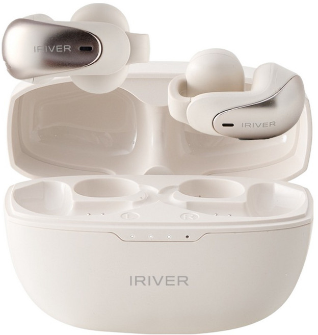 아이리버 IBO-CLIP ON3 오픈형 블루투스 무선 이어폰, SILVER