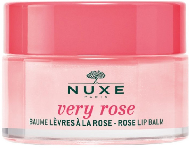 NUXE 巴黎歐樹 莓果玫瑰護唇膏, 15g, 1個, 香草味