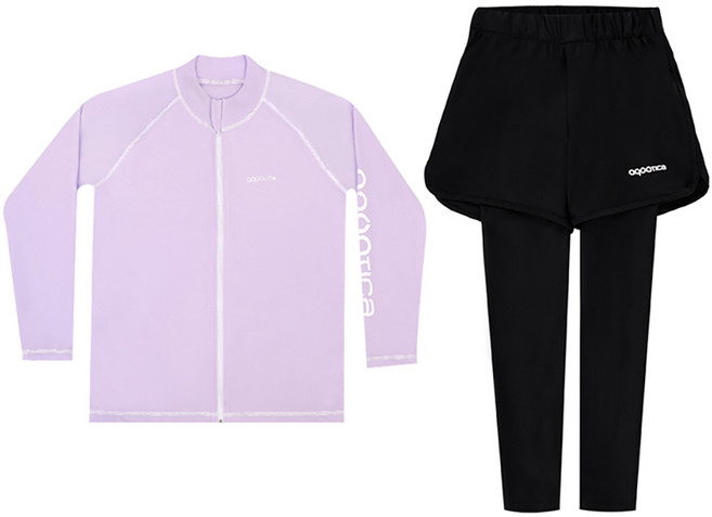 아쿠아티카 아동용 래쉬가드 집업 + 반바지세트 AQAJJ452-AQA421