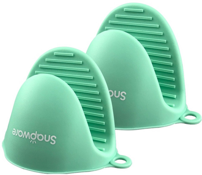 Corelle Brands 康寧餐具 Snapware 矽膠隔熱手套, 綠色, 2個