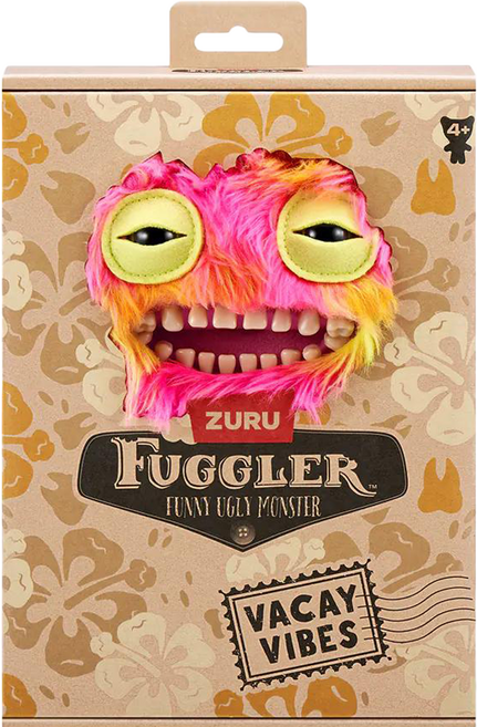 ZURU Fuggler Funny 休假中勿擾系列 牙齒怪盲盒 絨毛 9吋, 顏色隨機, 15cm, 1盒