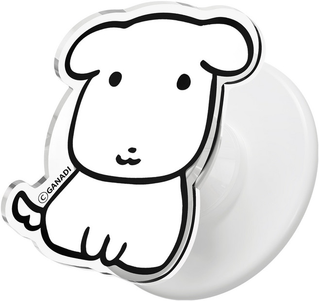 MOLAN CANO Ganadi Design MagSafe 壓克力手機支架, 1個, 歪頭