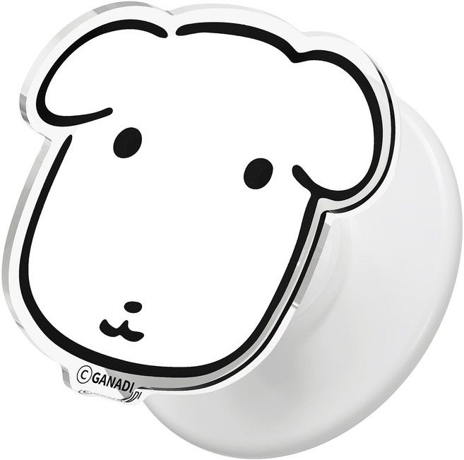 모란카노 가나디 디자인 맥세이프 아크릴 스마트톡, 듀, 1개