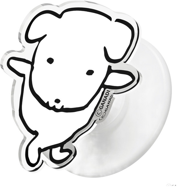 MOLAN CANO Ganadi 設計 MagSafe 壓克力手機支架, 1個, 打瞌睡