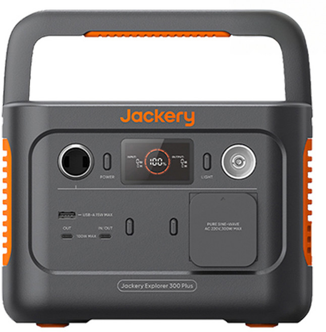 잭커리 휴대용 파워뱅크 300 Plus 혼합색상 JE-300B, 1개