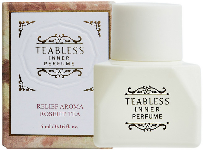 TEABLESS 玫瑰果茶私密處香水 玫瑰木香, 1個, 5ml