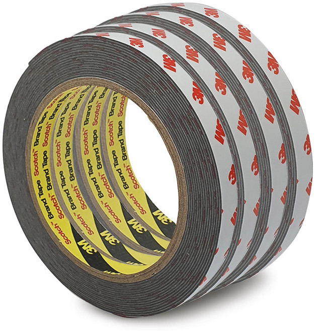쓰리엠 아크릴 폼 그레이 양면테이프 10mm x 5m, 4개
