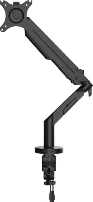 HAPPY TECH 快樂科技 氣壓式電腦螢幕懸臂支架 USB3.0 T80-C01U 36吋 12kg, 黑色, 1個