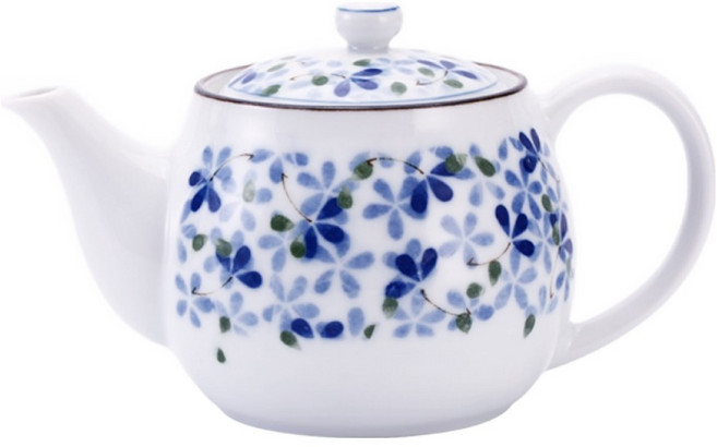 아이린도 메바에 찻 주전자 18cm, 혼합색상, 1개, 456ml