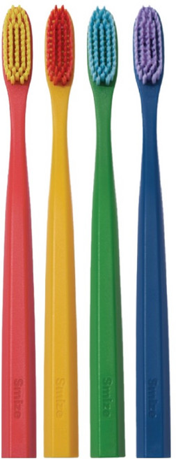 스마이즈 그래핀모 칫솔 3.5 오리지널 4종 세트, 4개입, 1세트