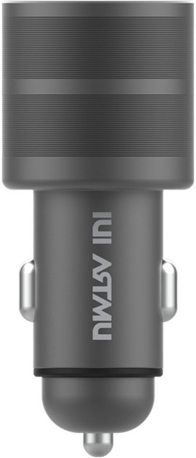 아트뮤 85W USB PD PPS 듀얼 차량용 초고속충전기, 그레이, 1개